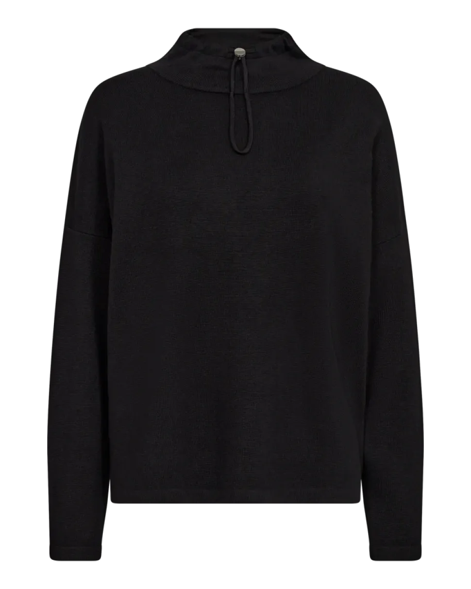 Freequent naisten neulepusero ANI PULLOVER, musta