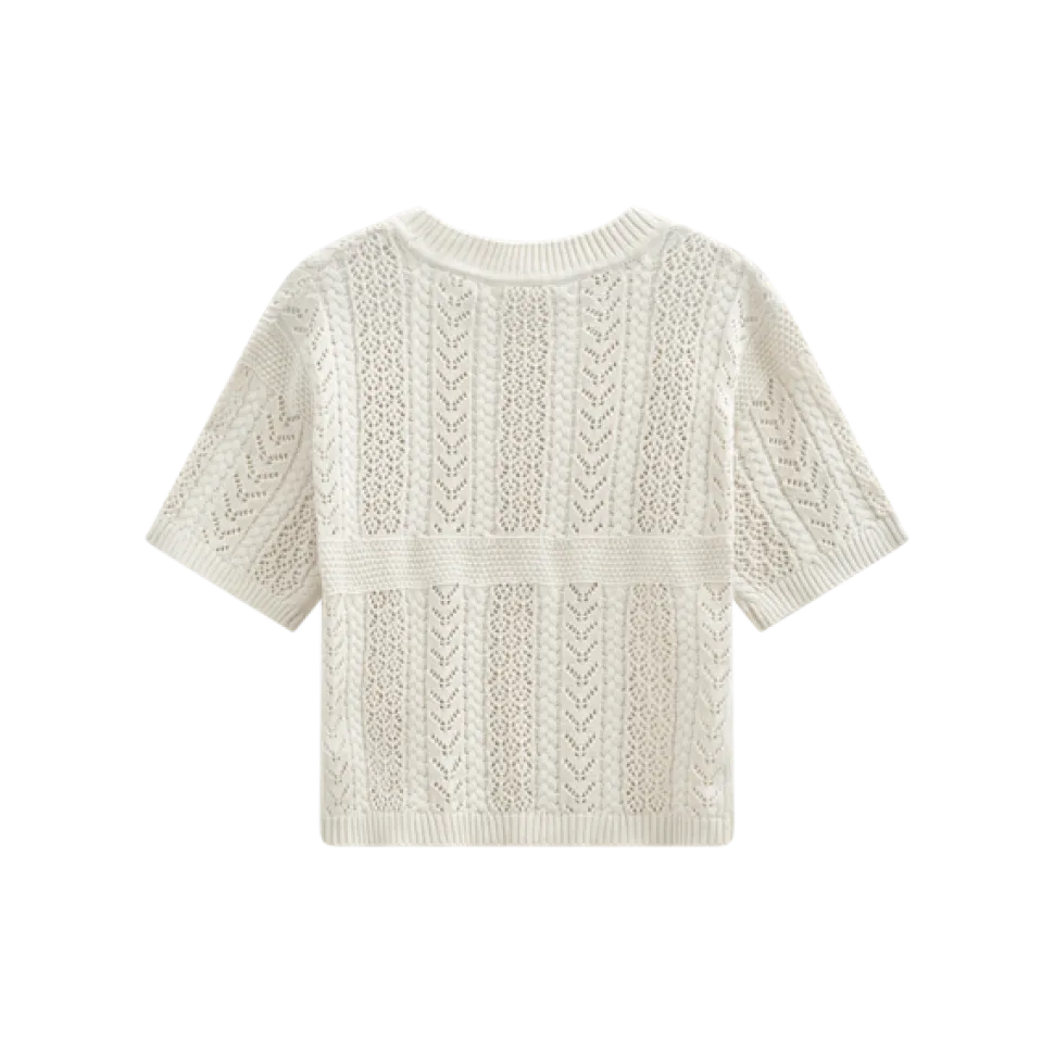 Freequent naisten neulepusero Arwen Pullover, hiekka