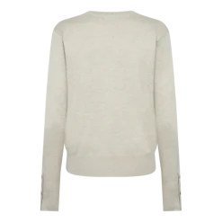 Freequent Naisten Neuletakki, KATIE CARDIGAN V-NECK Beige
