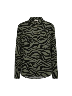 Freequent naisten pusero, BINE SHIRT Vihreä Kuosi