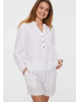Freequent Naisten Pusero, LAVA SHIRT Valkoinen