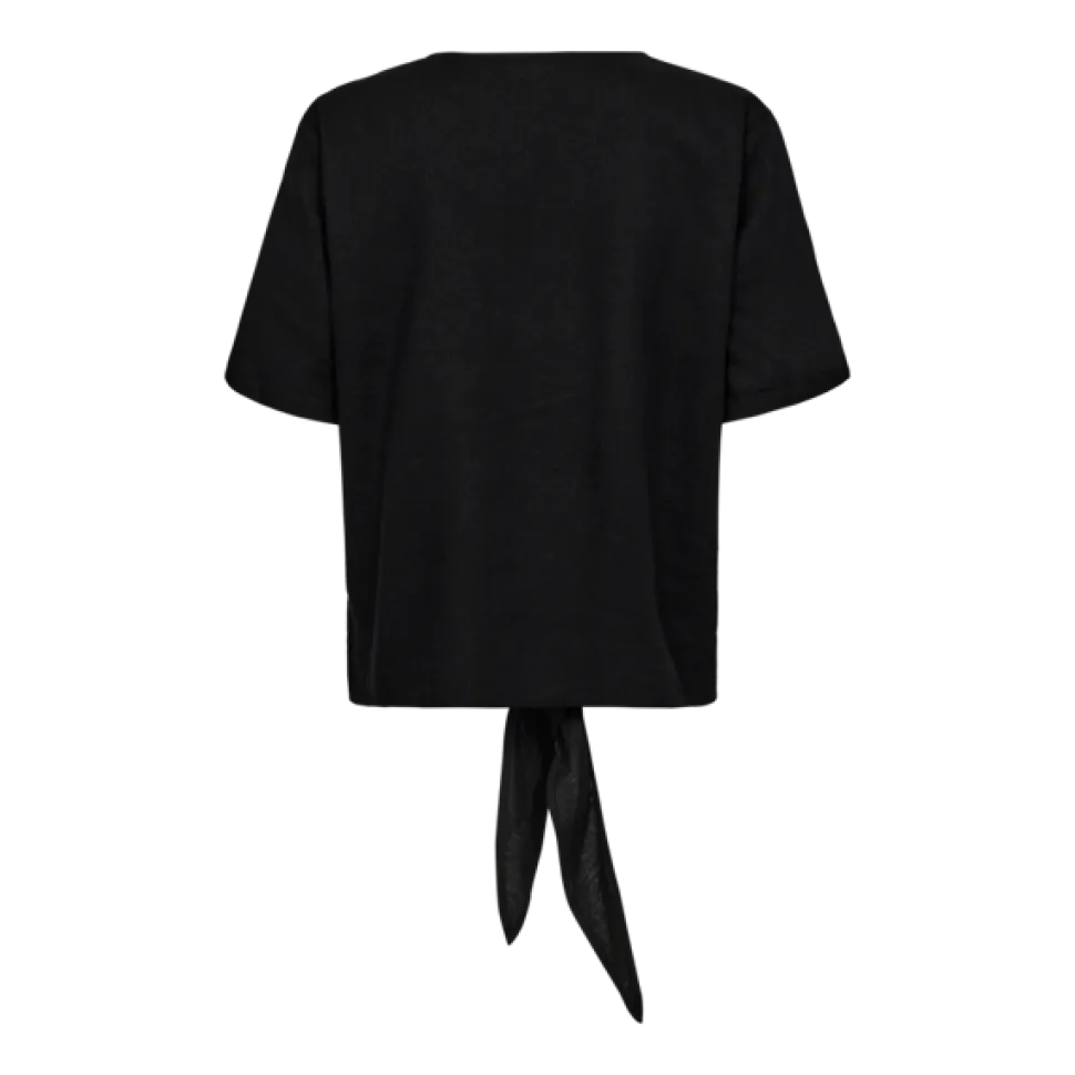 Freequent naisten pusero, LAVA BLOUSE Musta