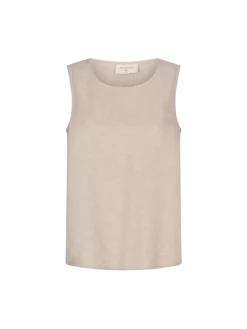 Freequent Naisten Toppi Lava Top Vaalea Beige