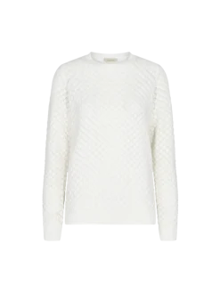 Freequent neule, DODO PU DIAMONT Valkoinen
