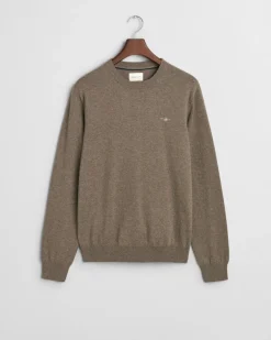 Gant miesten neulepusero, K CTN-WO C-NECK KESKIRUSKEA