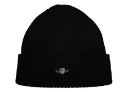 Gant miesten pipo, COTTON BLEND BEANIE Musta