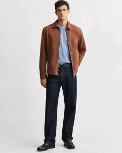 Gant miesten t-paita Reg Shield SS T-shirt, keskisininen