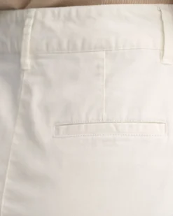 Gant Naisten Hame, CHINO SKIRT Luonnonvalkoinen