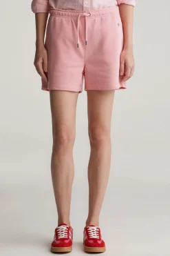 Gant naisten shortsit, REG SHIELD SHORTS Vaaleanpunainen