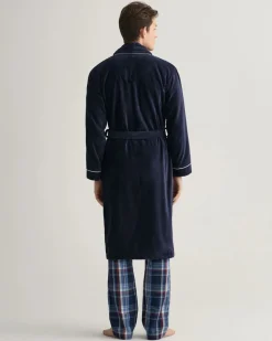 Gant Unisex Kylpytakki ICON G ROBE Tummansininen