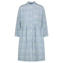 Gauhar naisten mekko, SHIRT DRESS PRINT SKY Sininen Kuosi