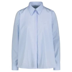 Gauhar naisten paitapusero, CLASSIC COTTON SHIRT LIGHT BLUE Vaaleansininen
