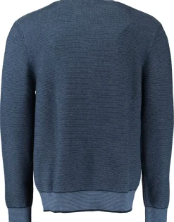 Gino marcello miesten neule, O-NECK MODERN FIT Indigo