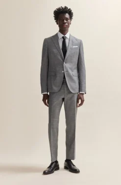 Hugo Boss Miesten Bleiseri, H-HUTSON Keskiharmaa