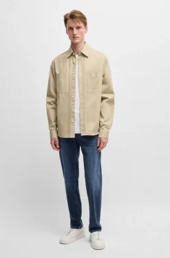 Hugo Boss Miesten Farkut, H-RE-MAINE Indigo
