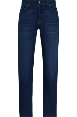 Hugo Boss Miesten Farkut, RE-MAINE FARKKU Indigo