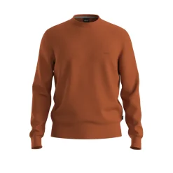 Hugo Boss miesten neulepusero BOTTO-L, poltettu oranssi