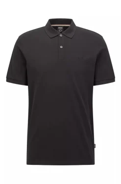 Hugo Boss Miesten Pikeepaita PALLAS REGULAR FIT Musta