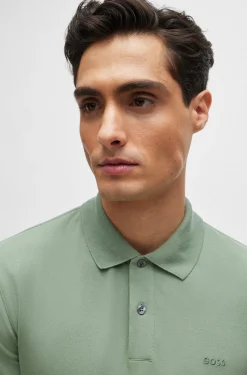 Hugo Boss, Miesten Pikeepaita, PALLAS REGULAR FIT Vihreä