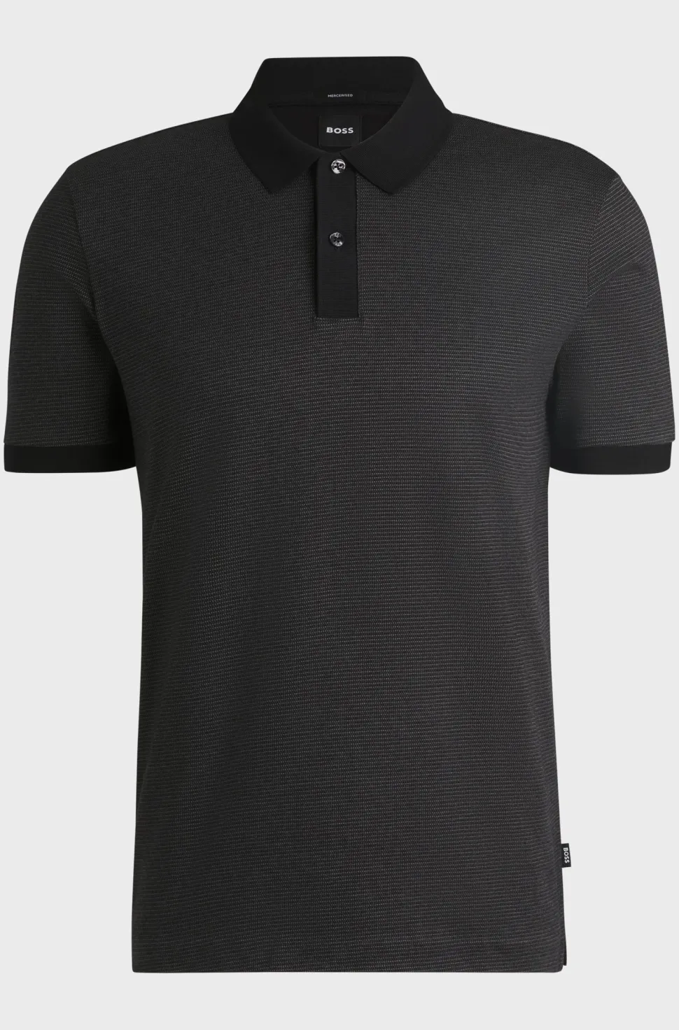 Hugo Boss miesten pikeepaita, H-PARLAY 432 POLO Musta