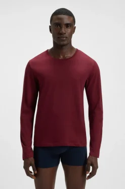 Hugo Boss Miesten pitkähihainen T-paita K LS SHIRT CLASSIC, punainen