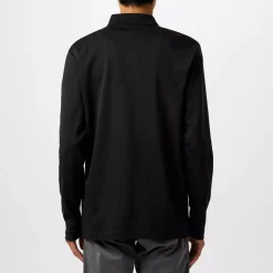 Hugo Boss miesten pitkähihainen polokauluspaita PIROL, musta