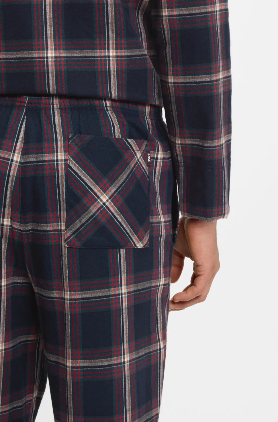 Hugo Boss miesten pyjamahousut K BOSS HOLIDAY PANTS, sininen