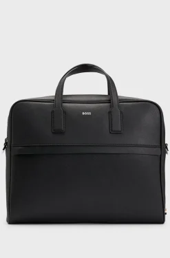 Hugo Boss miesten tietokonelaukku, ZAIR DOC Musta