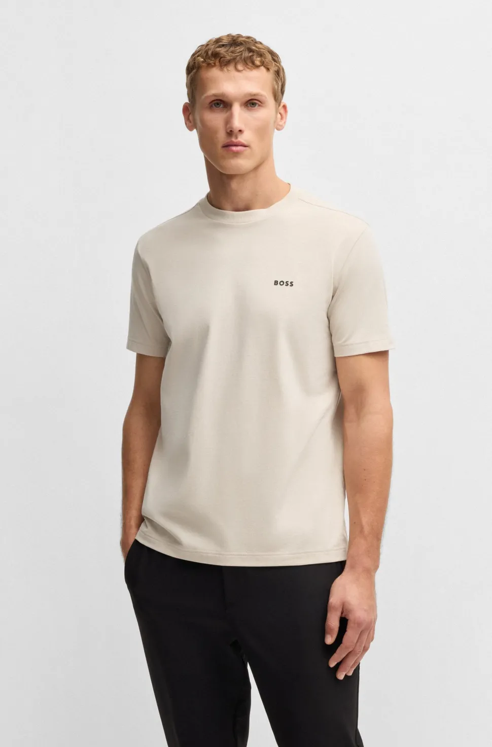 Hugo Boss miesten t-paita, TEE Beige