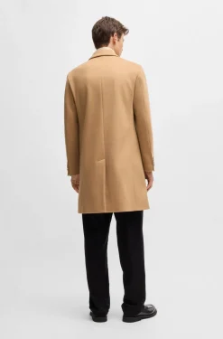 Hugo Boss miesten villakangastakki, H-HYDE C-244 Beige