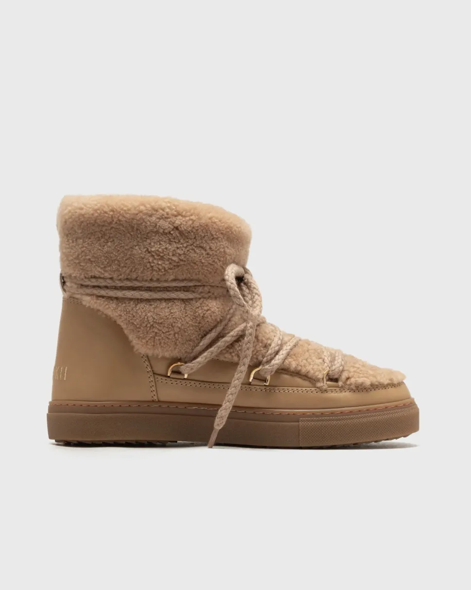 Inuikii Naisten Talvikengät, CURLY Vaalea Beige