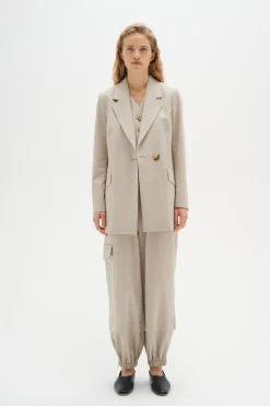 Inwear housut, WAI CARGO PANT Ruskeanharmaa