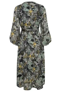 Inwear mekko, BASIRA WRAP DRESS Beige Kuosi