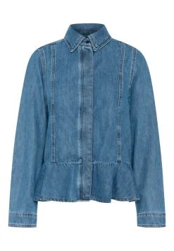 Inwear naisten farkkupaita, SOPHINAIW SHIRT Washed Denim