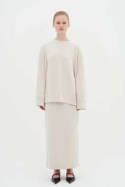 Inwear Naisten Hame, AIDA SKIRT Luonnonvalkoinen