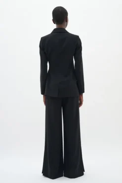 Inwear naisten housut, BRIEZIW SLIT PANTS Black