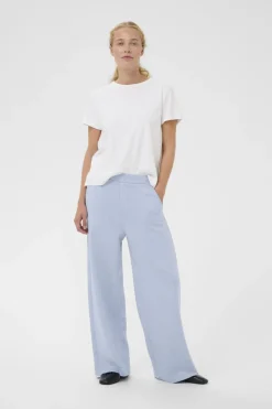 Inwear naisten housut GINCETTEIW MELANGE PANTS, Endless Sky Melange
