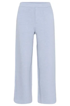 Inwear naisten housut GINCETTEIW MELANGE PANTS, Endless Sky Melange