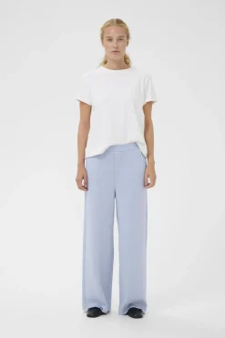 Inwear naisten housut GINCETTEIW MELANGE PANTS, Endless Sky Melange