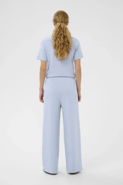 Inwear naisten housut GINCETTEIW MELANGE PANTS, Endless Sky Melange