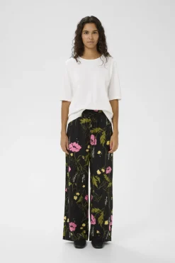 Inwear naisten housut Lucilleiw Pant, kukallinen kuosi