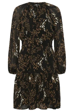 Inwear naisten mekko AVERIEIW SHORT DRESS, Leonora Black