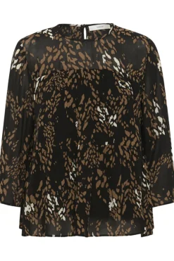 Inwear naisten pusero, AVERIEIW BLOUSE Leonora Black