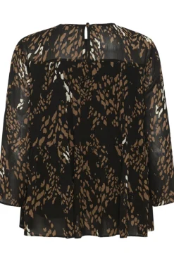 Inwear naisten pusero, AVERIEIW BLOUSE Leonora Black