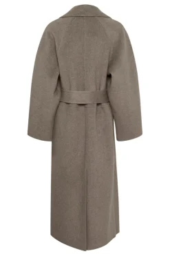 Inwear naisten takki, YILLAIW LONG COAT Sandy Grey Melange