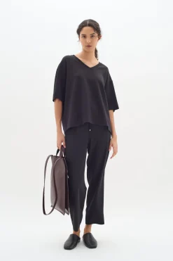 Inwear Naisten T-Paita, LEICENTIW OVERSIZE TSHIRT Black