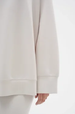 Inwear Naisten Väljä Collegepaita, AIDA SWEATSHIRT Luonnonvalkoinen