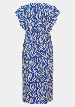 Isay naisten mekko, HARLEE DRESS Sininen Kuosi