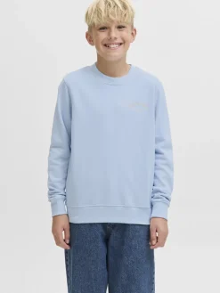 Jack and jones junior college, JJEBRANDES RELAXED SWEATSHIRT JNR Vaaleansininen