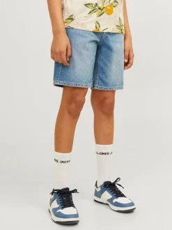 Jack and jones junior farkkushortsit, JJICHRIS JJORIGINAL SHORTS MF 920 Indigo